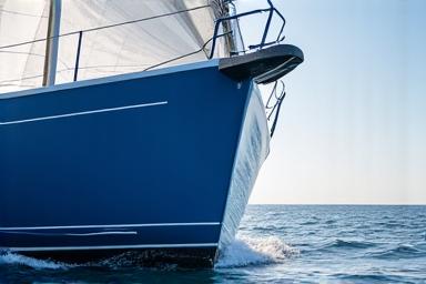Regatta Yacht reibungsarme Beschichtung
